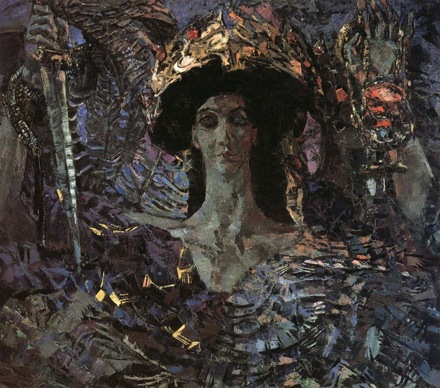 Mikhail Vrubel The Six-winged seraph